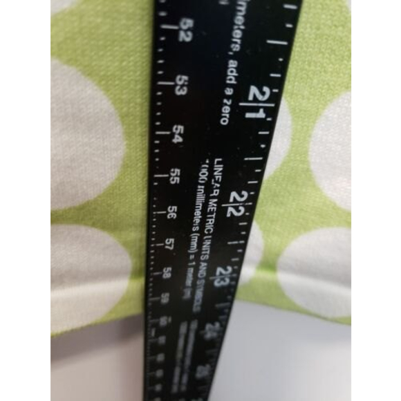 Christopher & Banks Green White Polka Dot Cardigan Sweater Women's Size XL - Picture 4 of 6